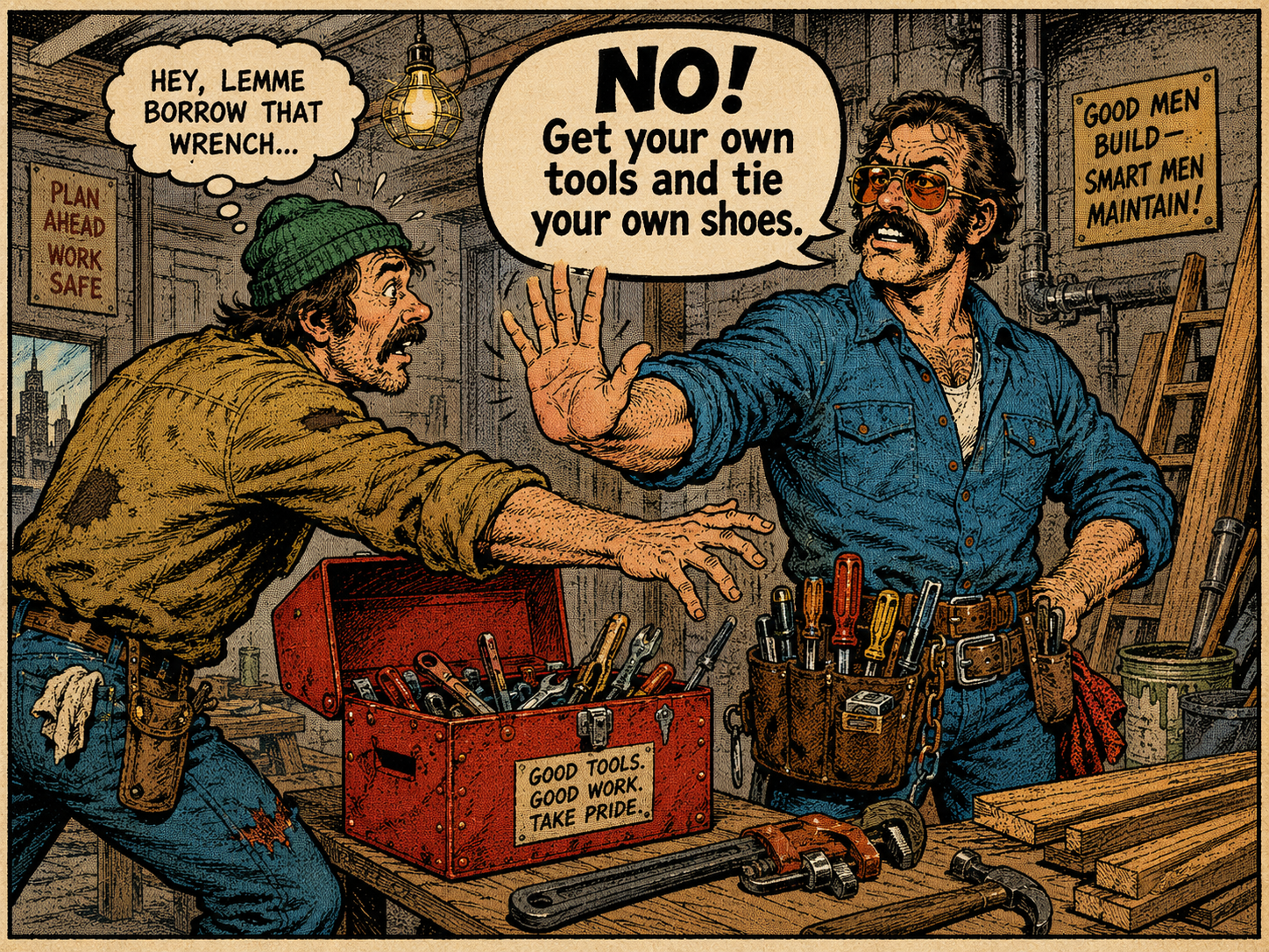 The Advantage of Personal Tools in Construction