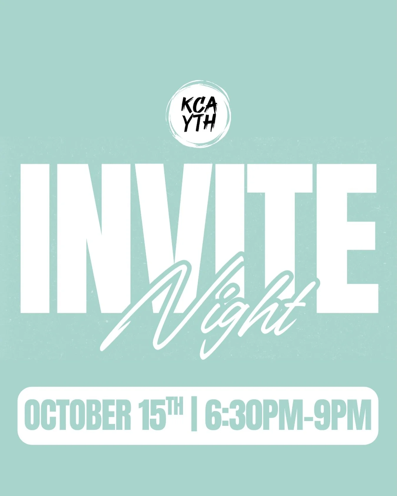 What are you doing on Wednesday?? 
YOU BETTER BE AT INVITE NIGHT!!!
Do not miss out on the BEST night of the YEAR!!!
We’ve got pre service drinks, games, worship, a fire message, giveaways, after party and MORE!! 
Text everyone and INVITE them