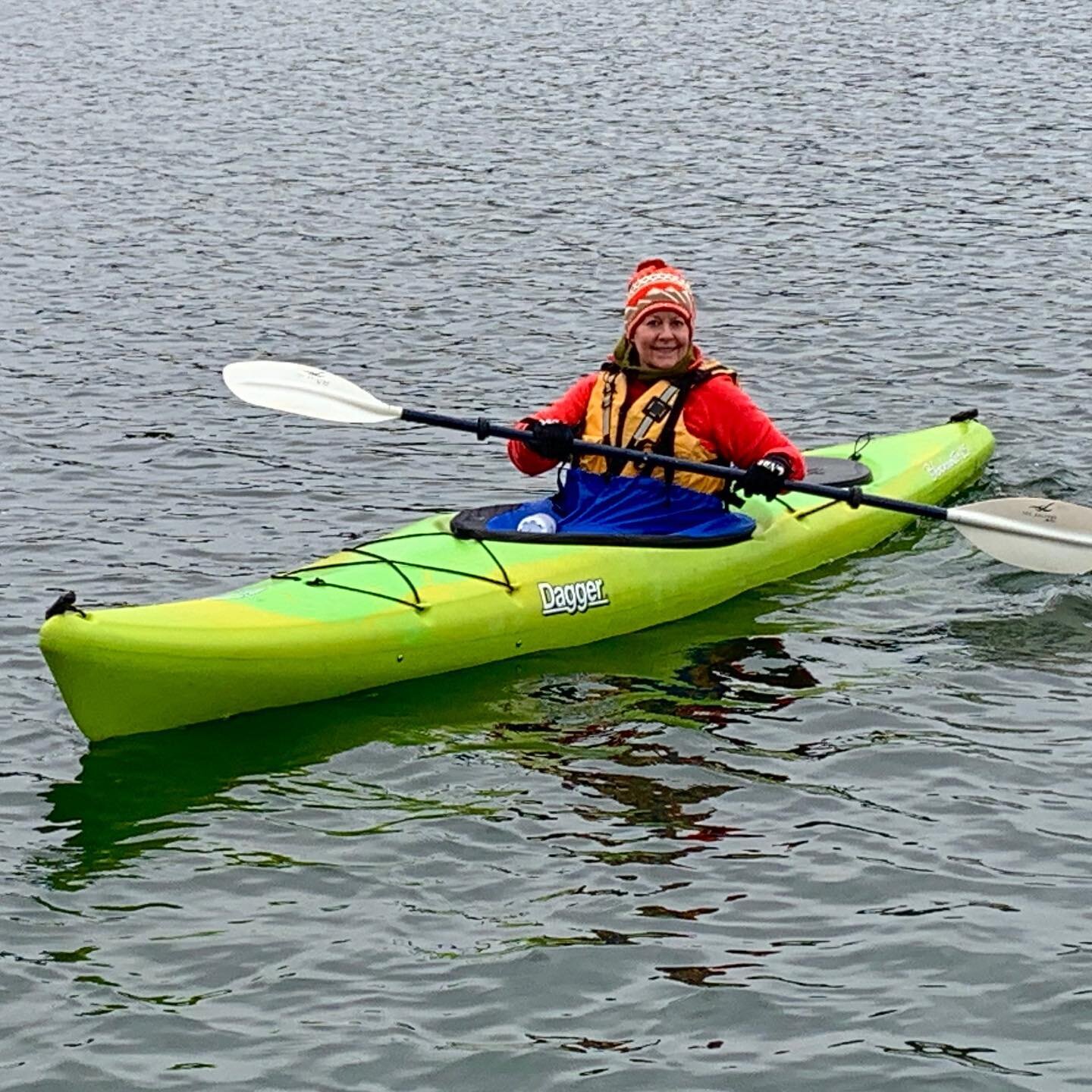 A misty 35&deg; for our annual New Years Day paddle. But even a gray day looks promising from this perspective. Wishing you a happy, healthy, peace-filled 2021. 

&ldquo;They both listened silently to the water, which to them was not just water, but 