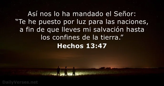 Hechos 13:47