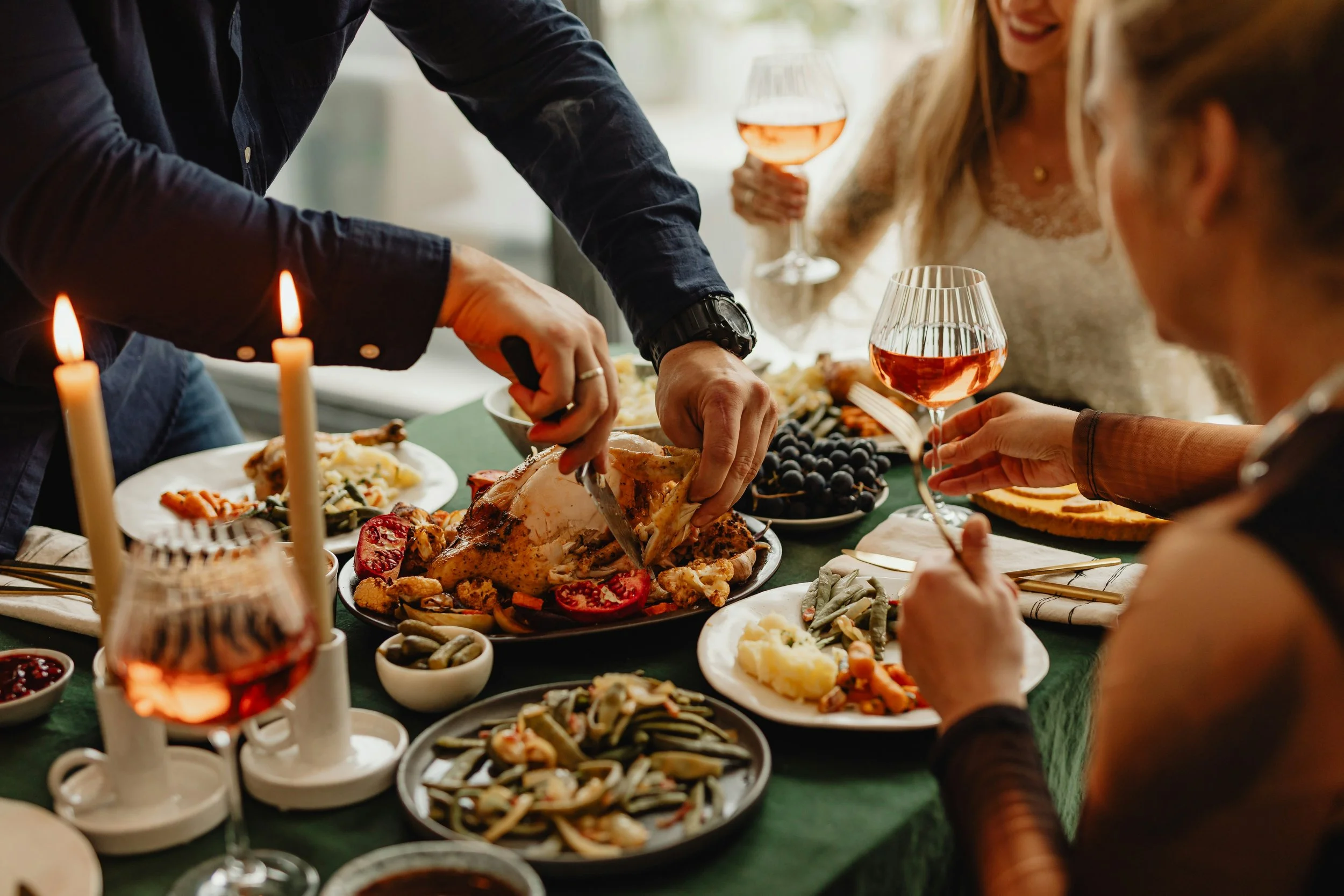 Cutting open Turkey for Thanksgiving | Boundaries during Thanksgiving