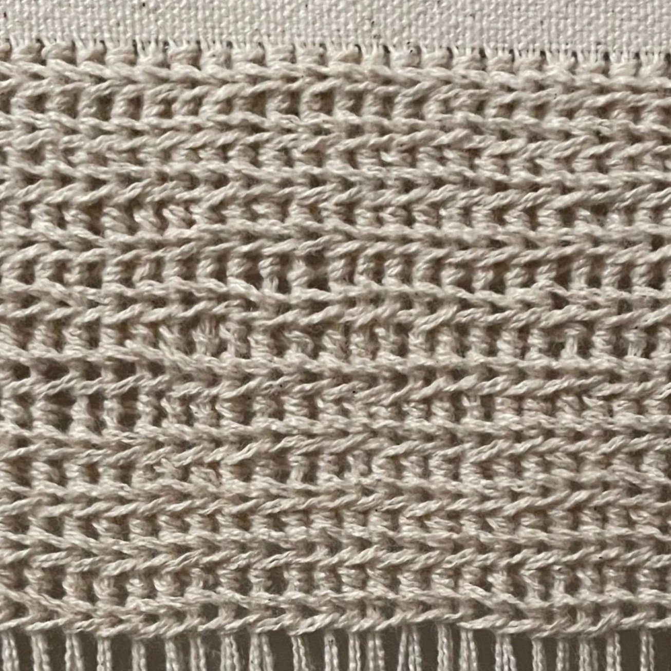 USEFULNESSLESS | unwoven and rewoven raw canvas