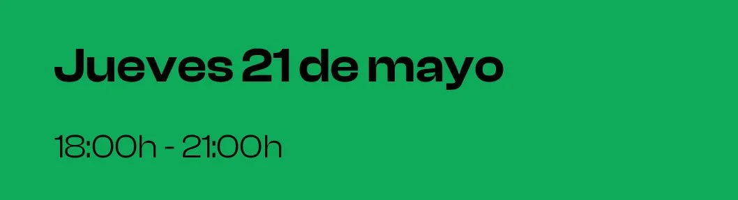 Monoprint 21 mayo. JUEVES. 18:00h - 21:00h