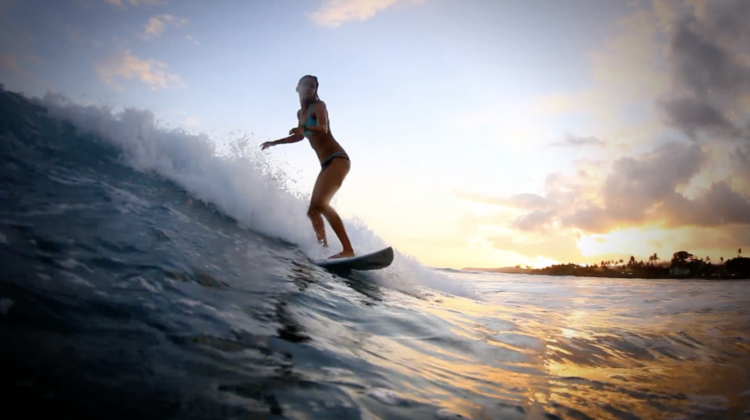 female athlete surfer Brianna CopeSurfing to Cope