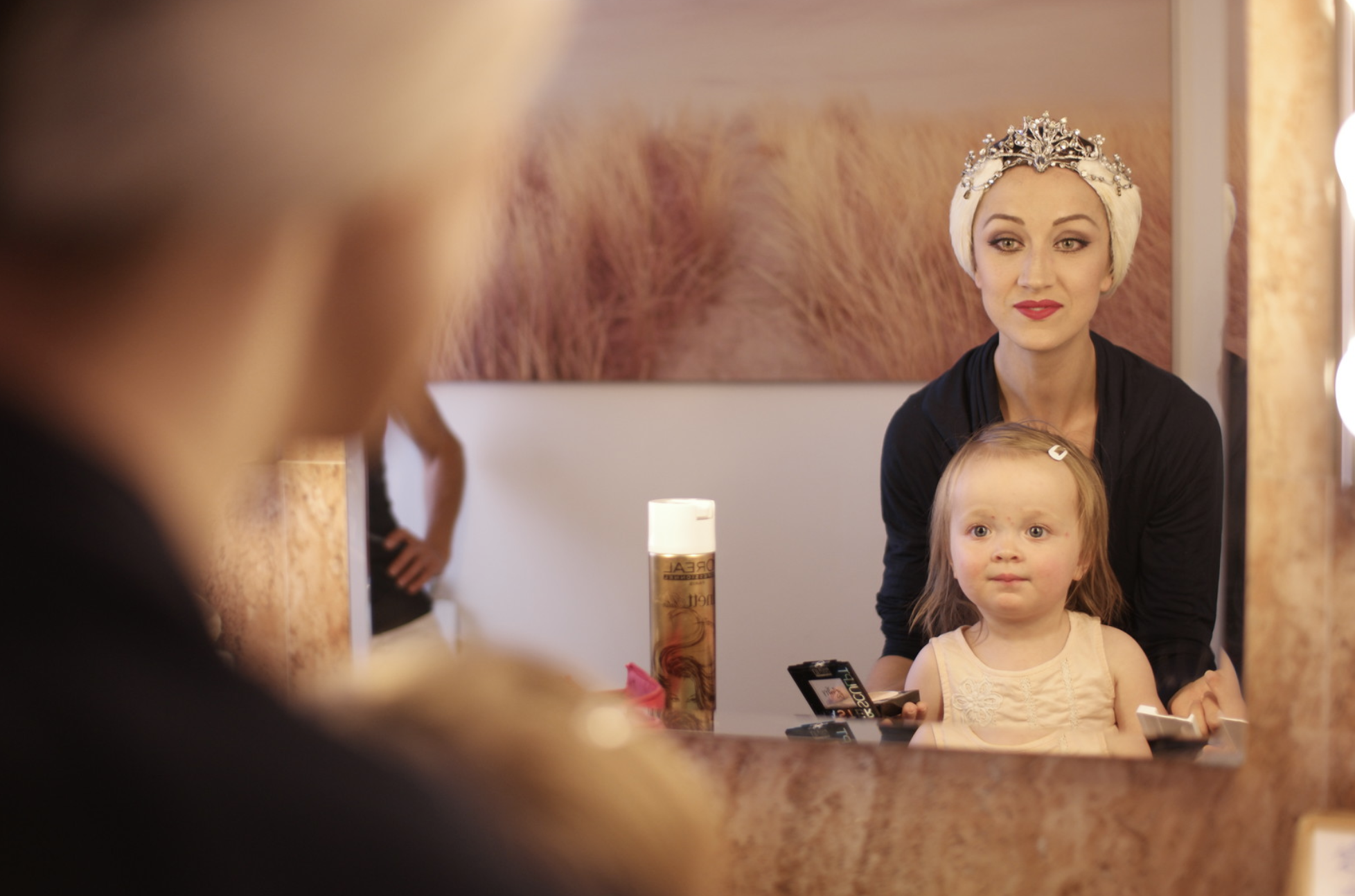 Female Ballerina and Mother Laura Purkiss Balance
