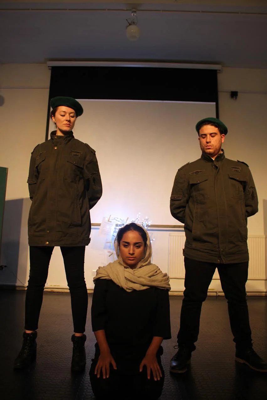 Image from the play, Nazanin’s Story .