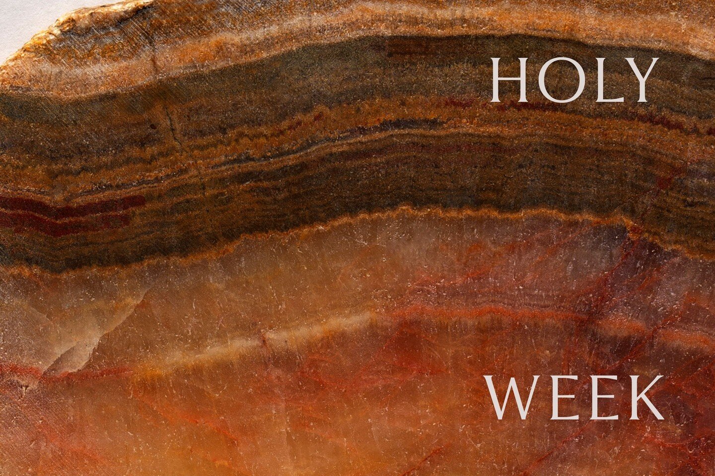This week, we&rsquo;re joining the historic church in remembering the suffering, death, and resurrection of Jesus. We're grateful for rhythms of Holy Week that engage our hearts, minds, and bodies and draw us in to walk closely with Jesus on his jour
