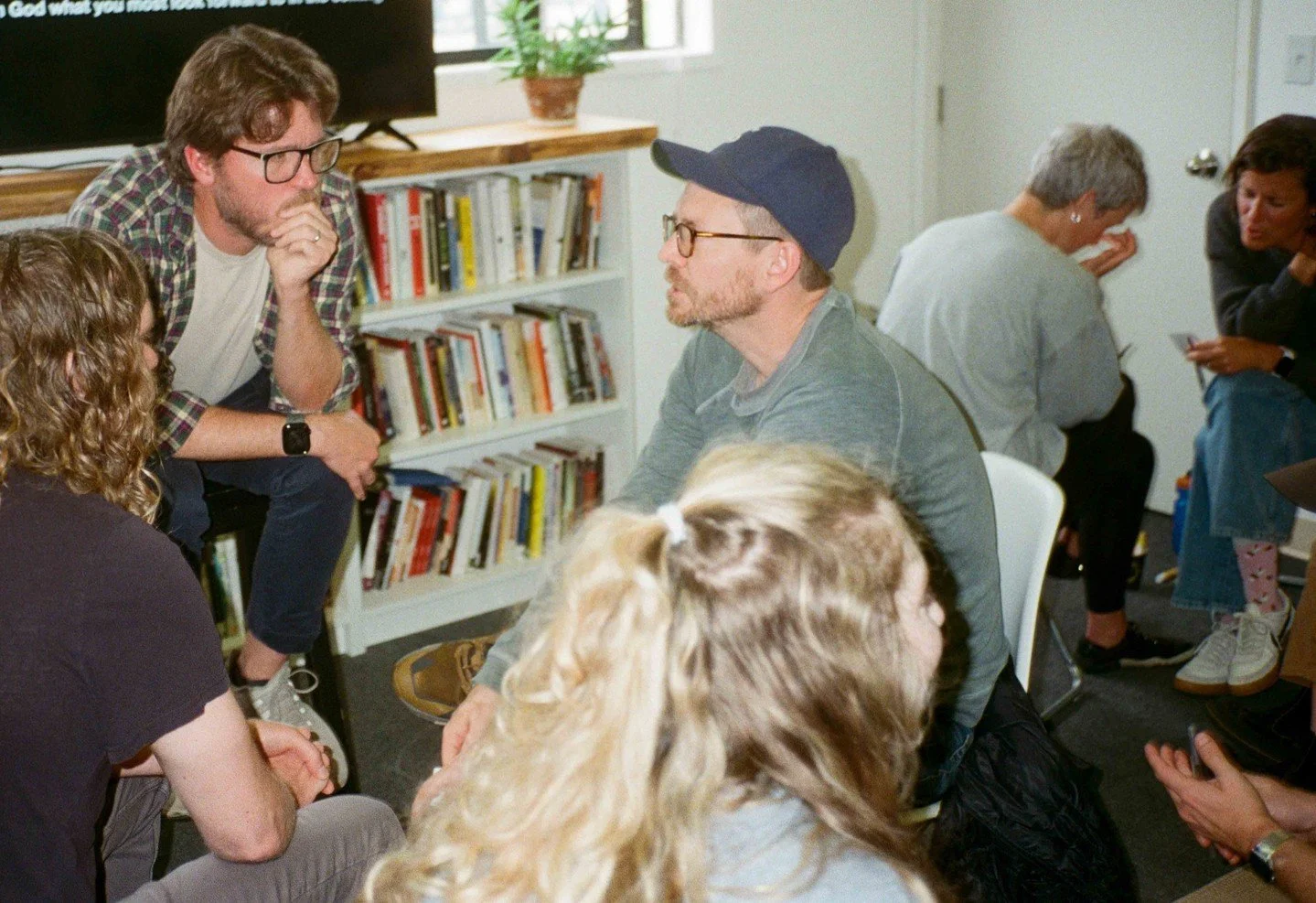 Join us for our monthly all-church Dinner + Prayer gathering this Wednesday, March 11th, from 6 to 7:30pm! We'll be meeting at our office in the Inner Sunset, above Green Apple Books on 9th Avenue.

Our outside worlds and inner worlds are carrying lo