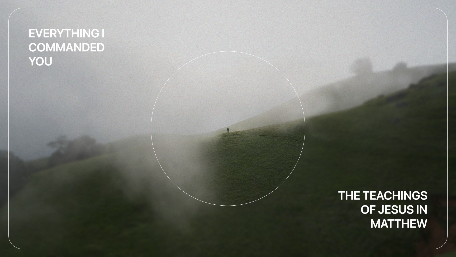 Matthew – Introduction to Jesus' Teachings (Matthew 4:23-5:2)