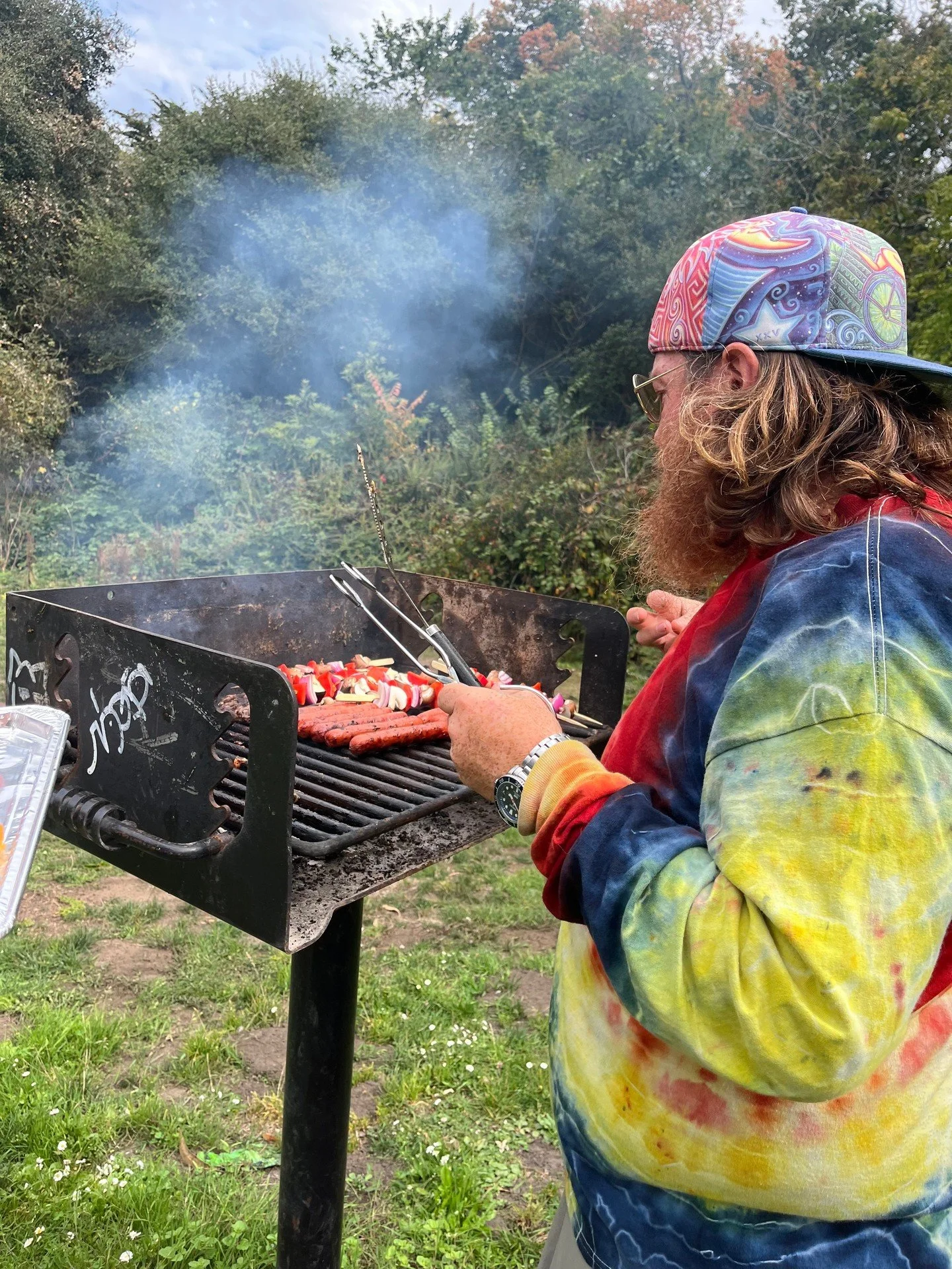 Two weeks ago, folks in our church gathered for an annual summer BBQ with friends from the Outer Circle / Pancakes in the Park! This was our 5th year of enjoying a BBQ space full of great conversations, delicious grilled food, games &amp; sunshine, a