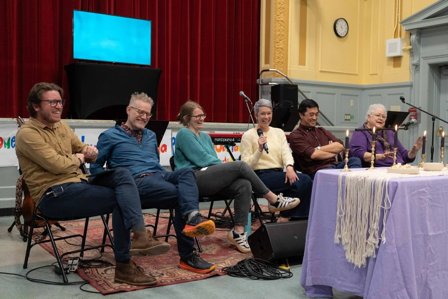 This Sunday, we're continuing our monthly series: Thank God for Work. The vocations represented within our church community span a variety of industries, and we've been highlighting them through once-a-month panel interviews! 

We get to hear what pe