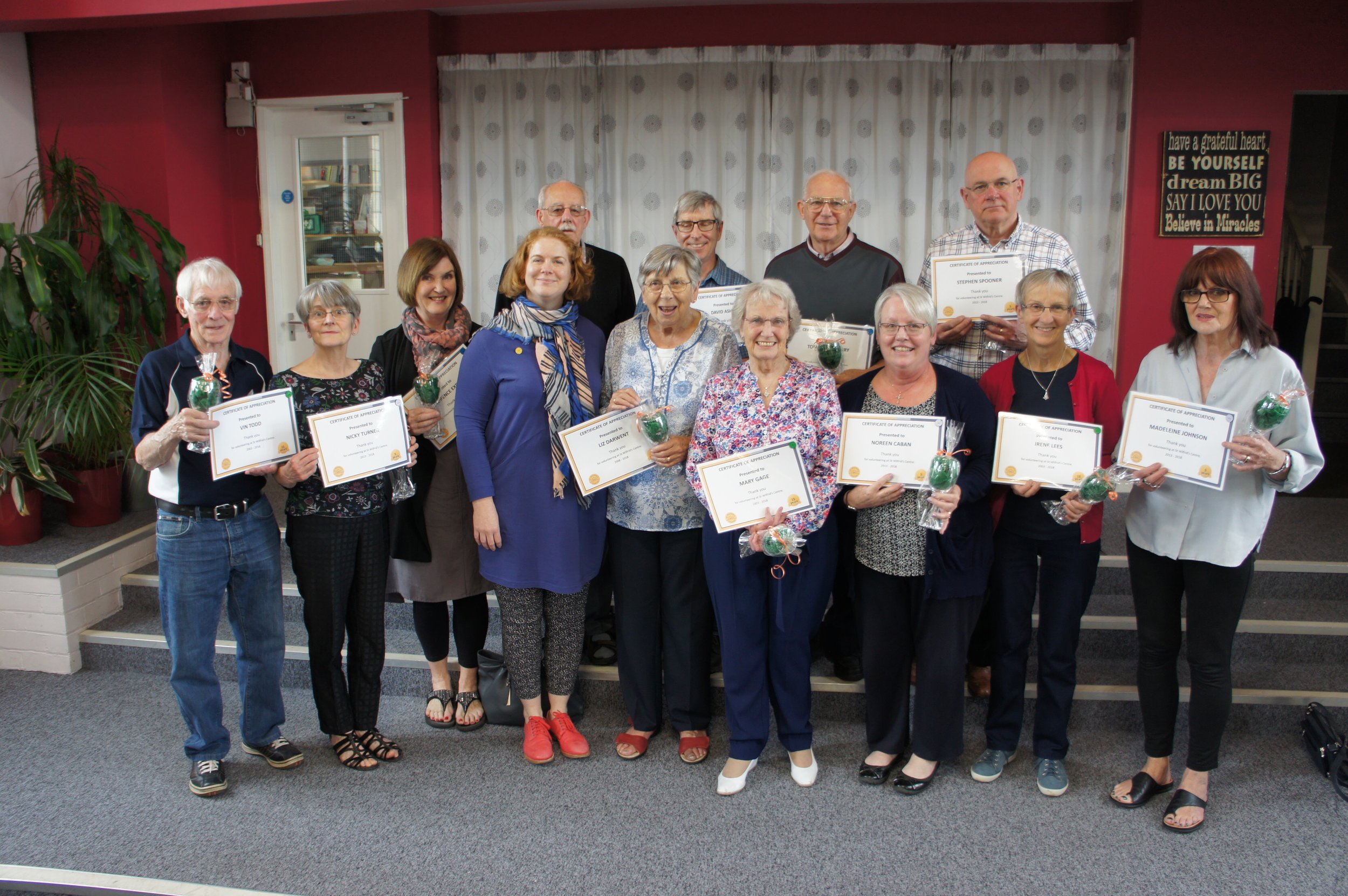 Celebrating Volunteers - Thank you!