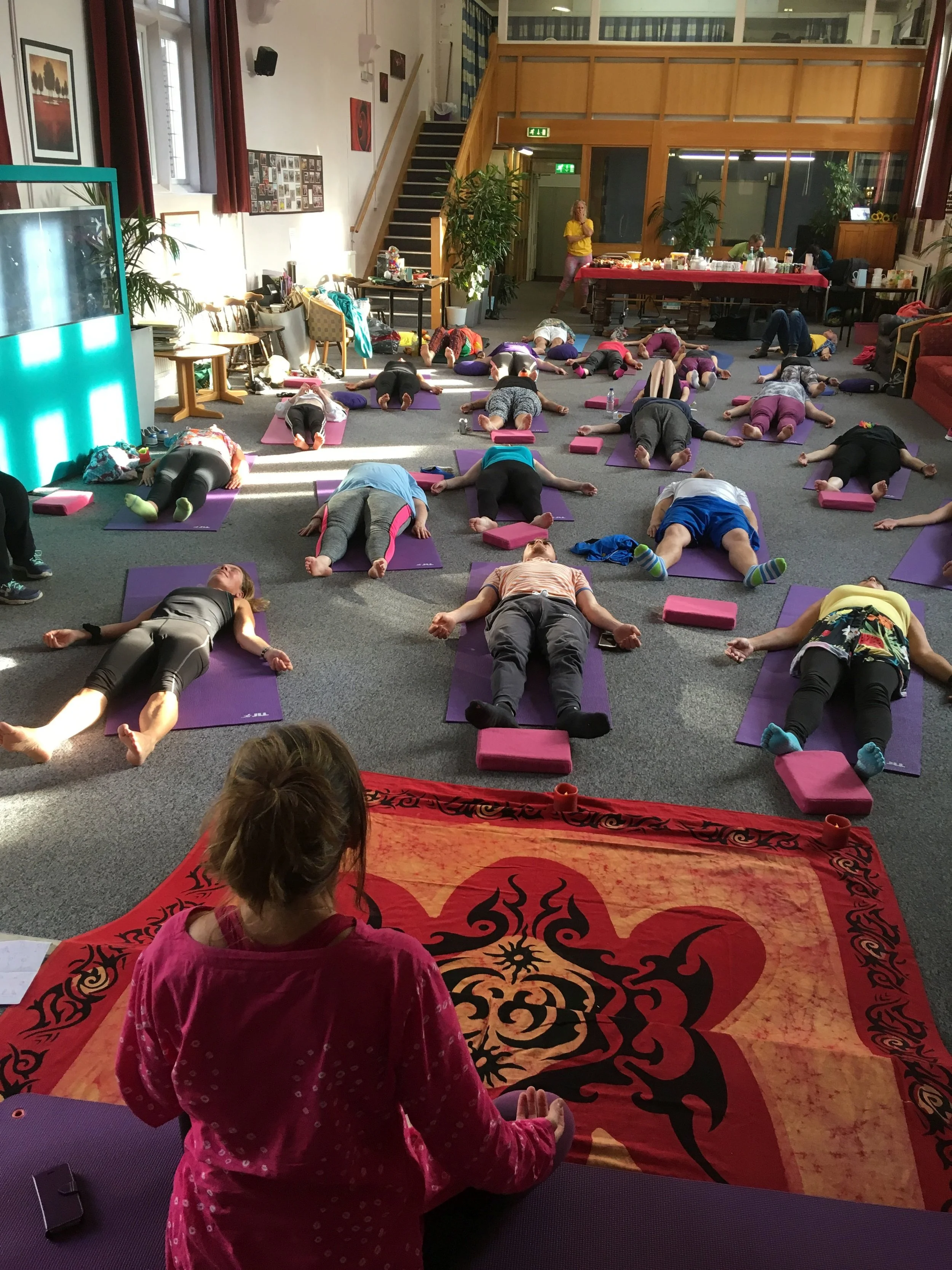 Reggae Yoga comes the the Centre