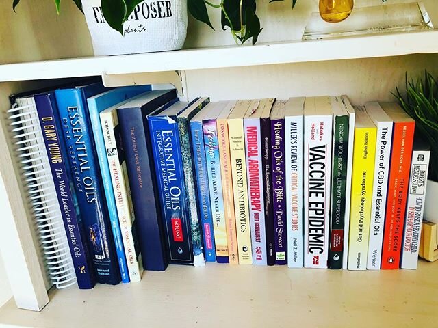 I often get asked &ldquo;How do you know what to do in health situations to use natural options?&rdquo; Books. Only one of these of my favorite, most-reached-for books was part of the naturopathic doctor program I did. The rest were books I found sep