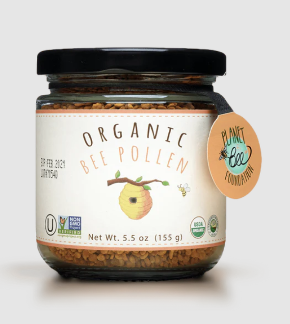 Image showcasing Greenbow® Organic Bee Pollen — Healthy Families for God