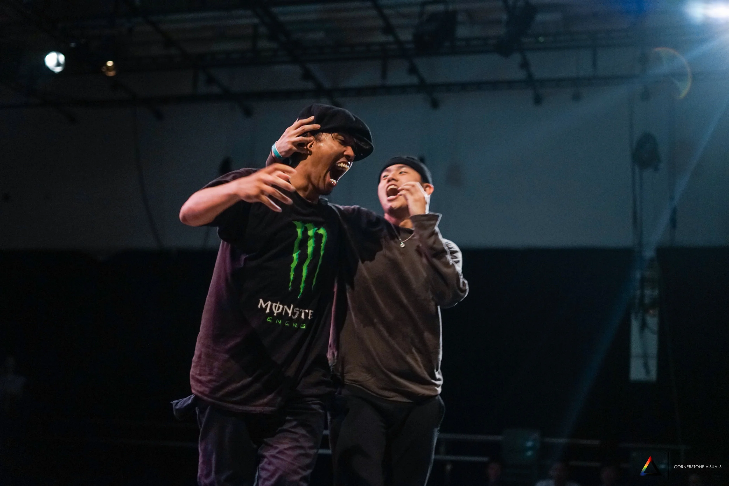Luqman and Nic Chung, at the end of the finals. Photo taken by Elijah Zechariah@ejhzqn.
