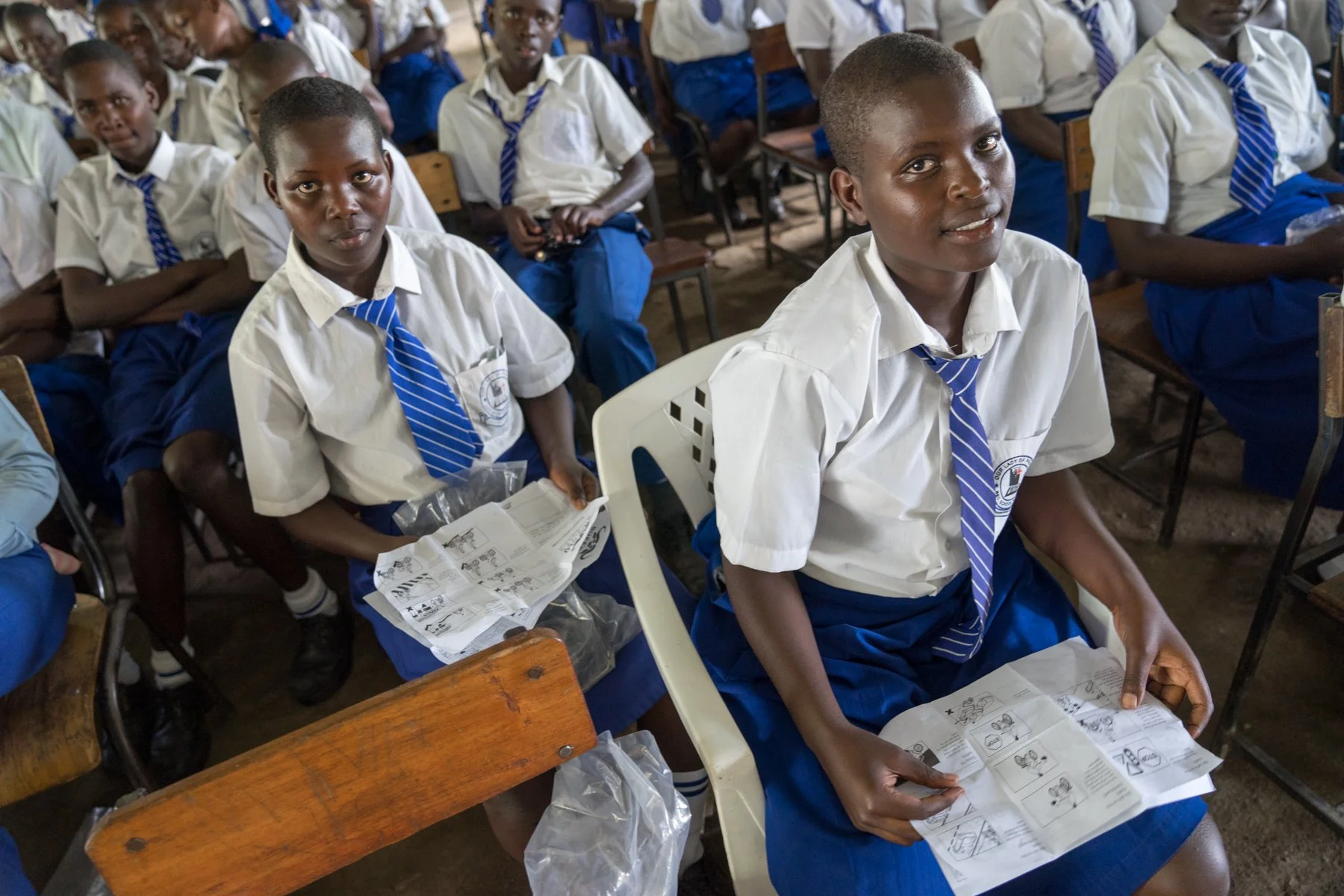BICYCLES PROVIDE REPRIEVE FOR TWO STRONG STUDENTS 