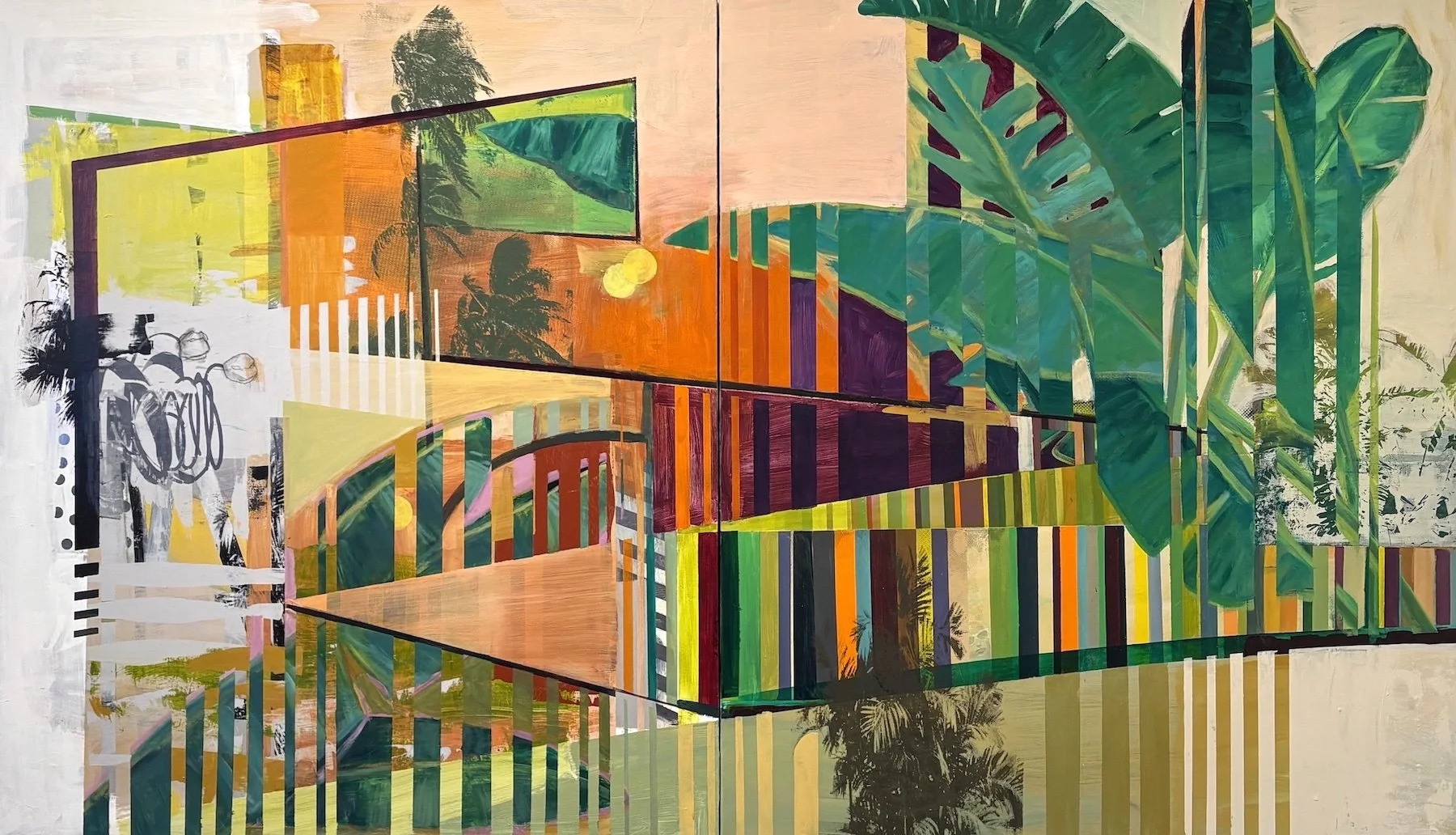 "The song of the Tulips" 56x96