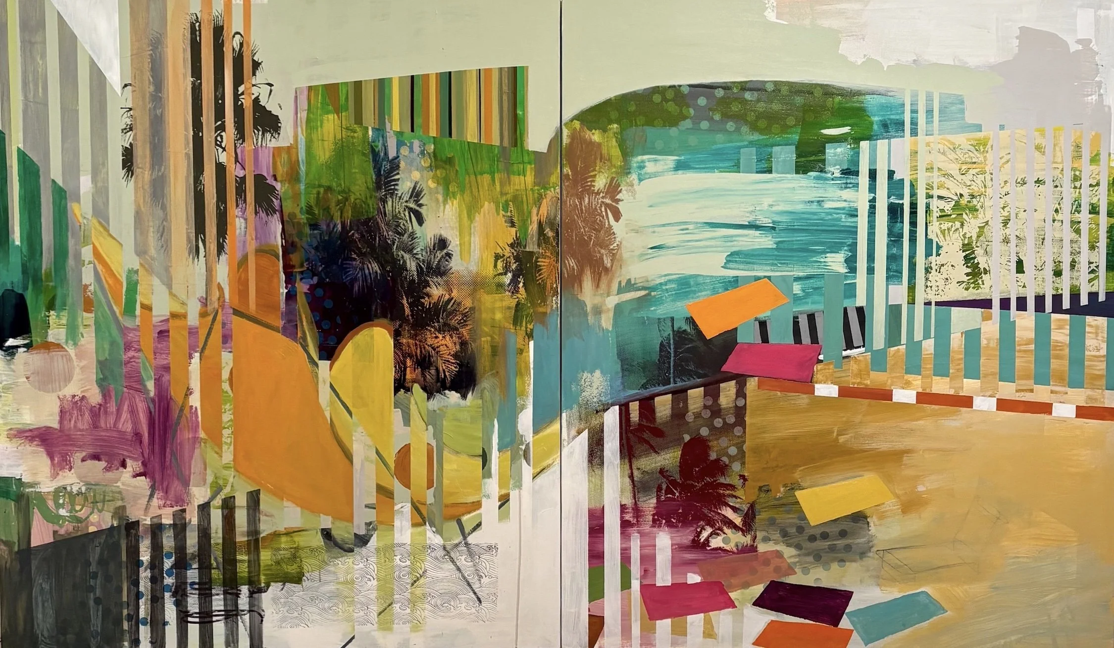 "Everybody loves the Sunshine", 56x96