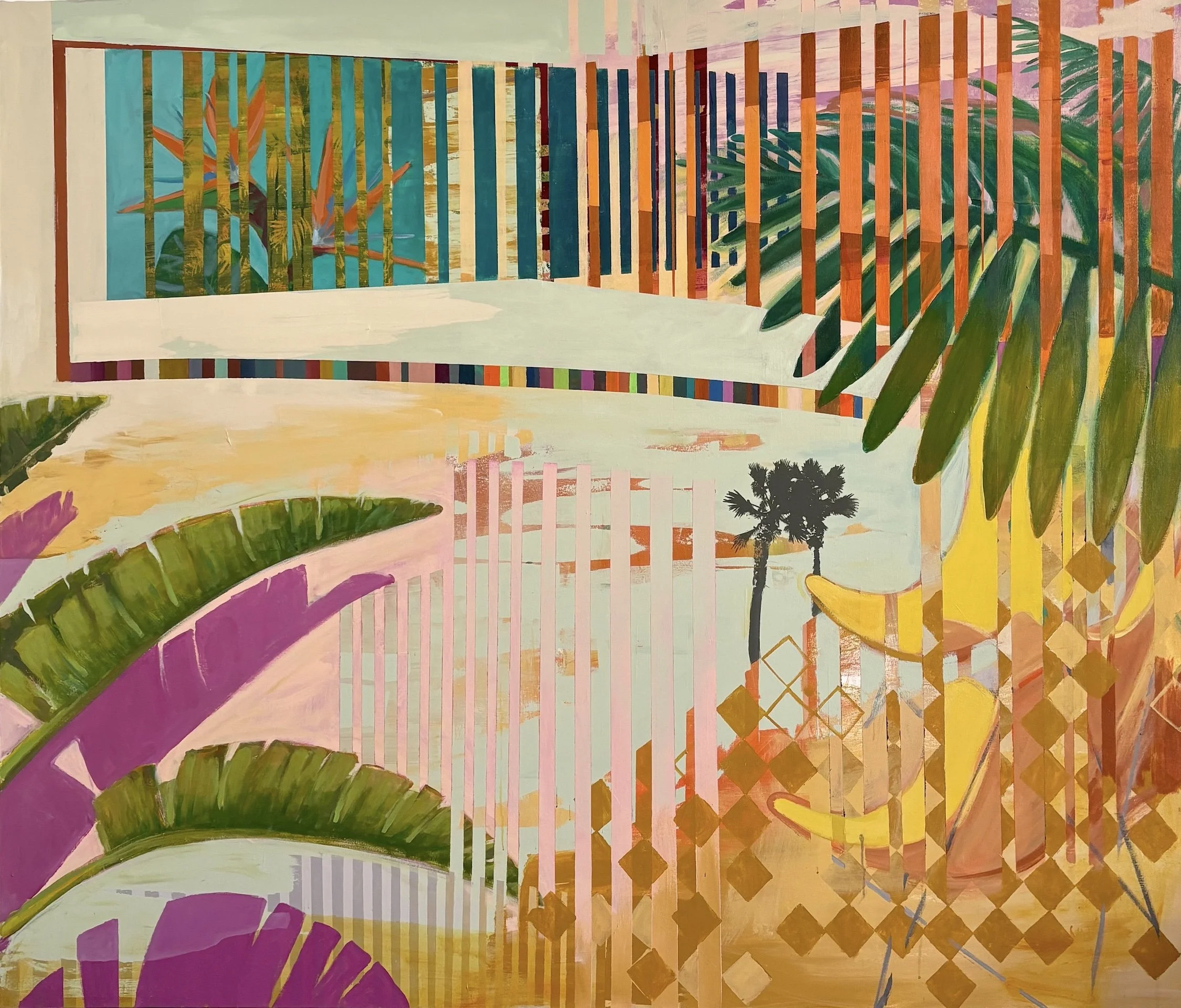 "After the Rains", 72 x 84