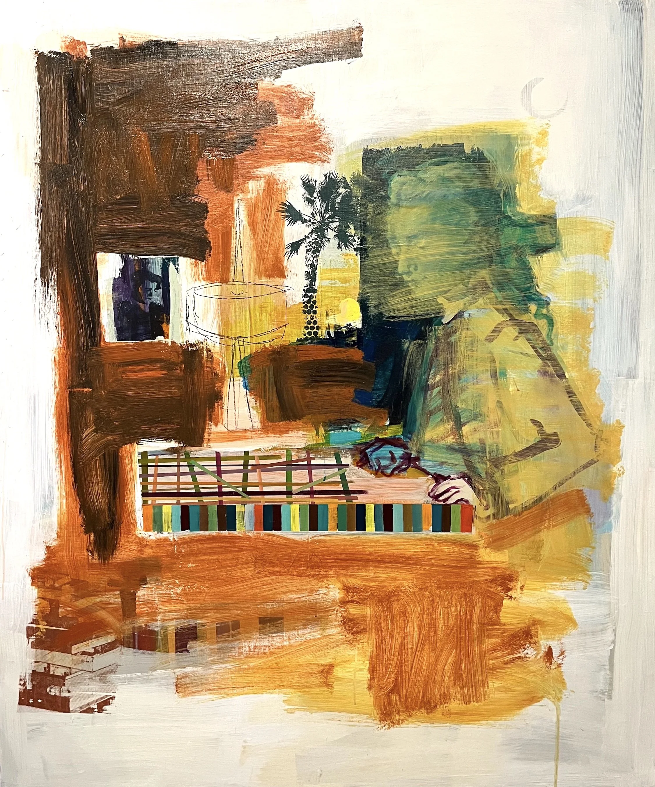 "I put a spell on you", 56 x 48