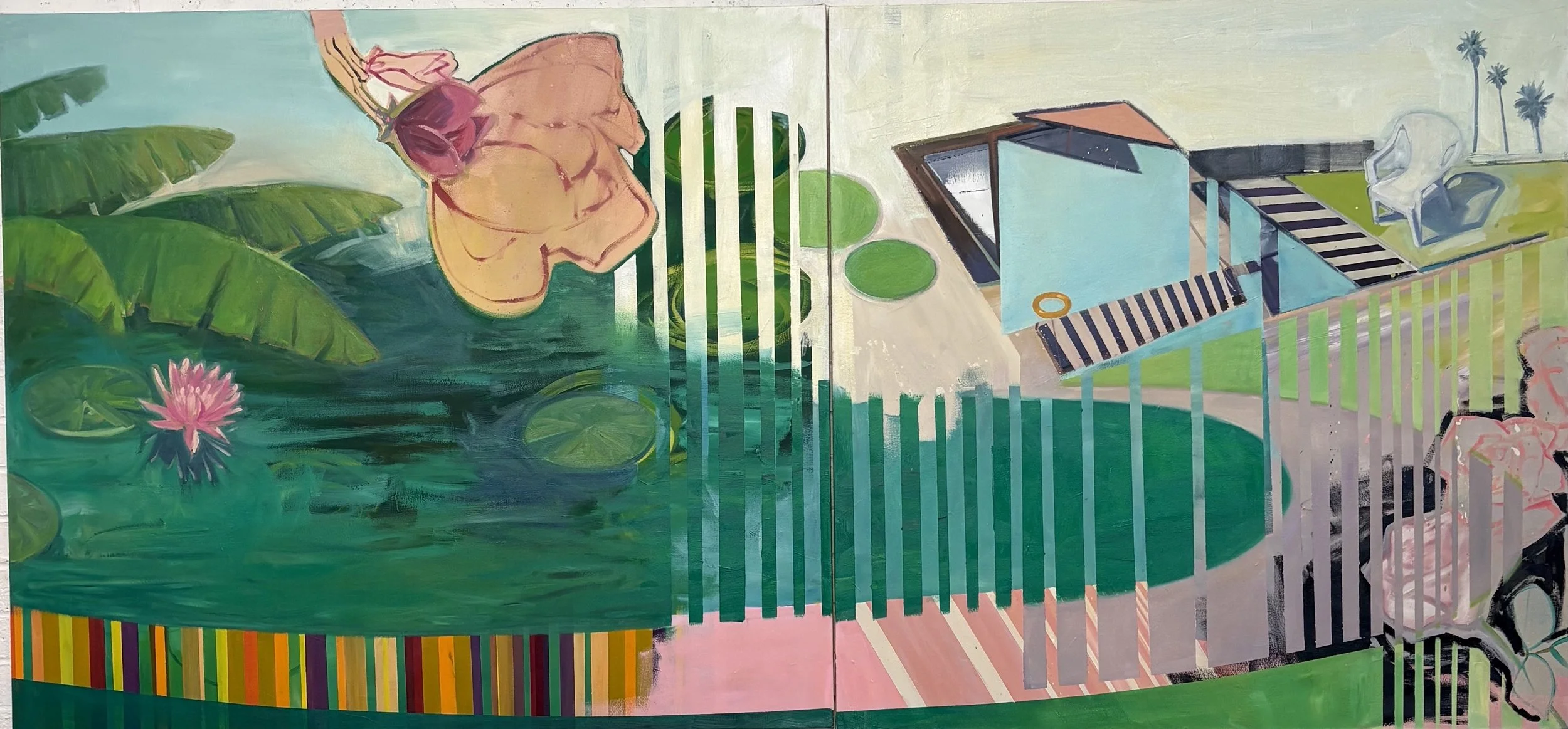 "From one place to Another", 65x125