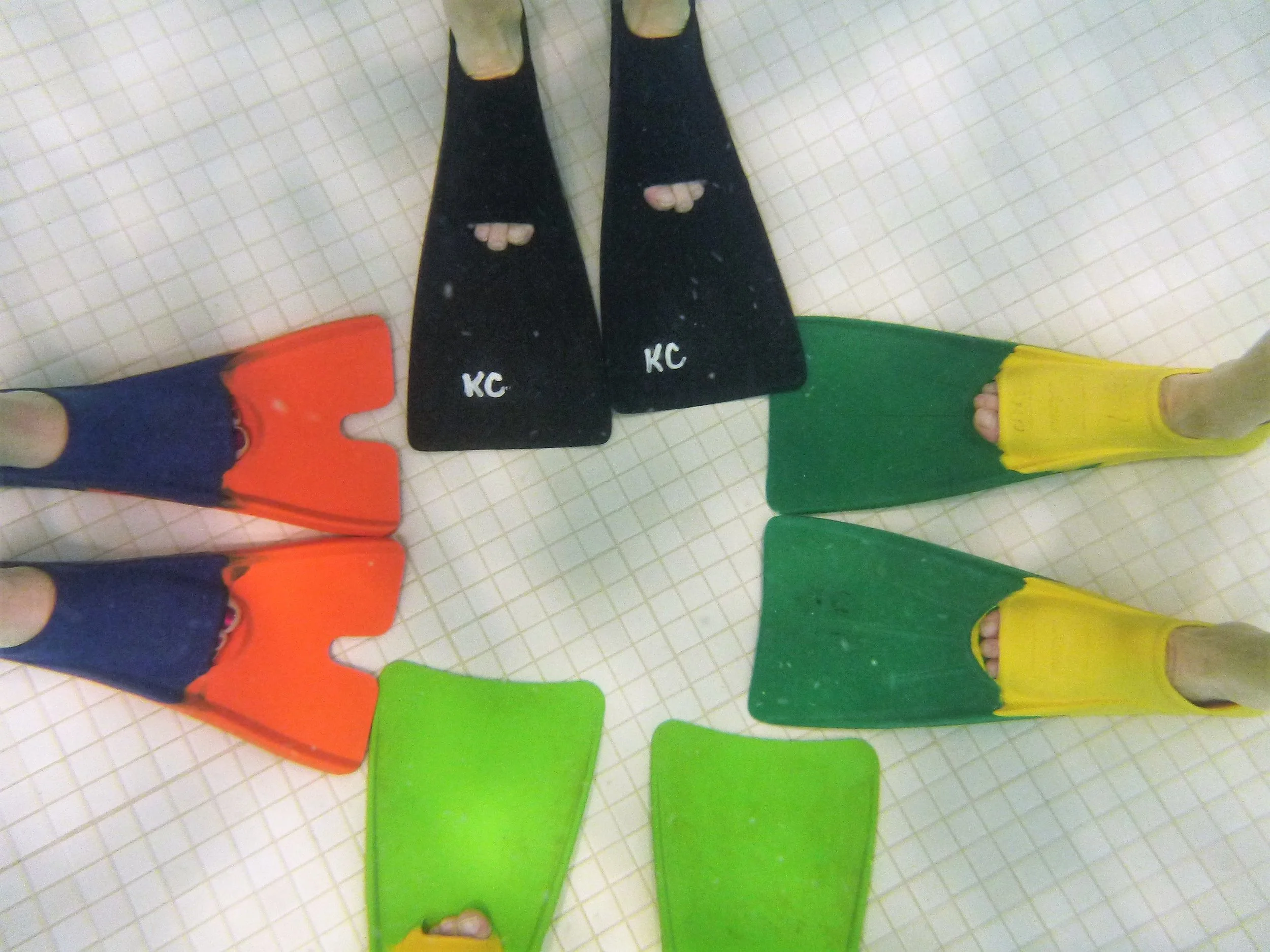 Me, Claire, Jackie and Karen.