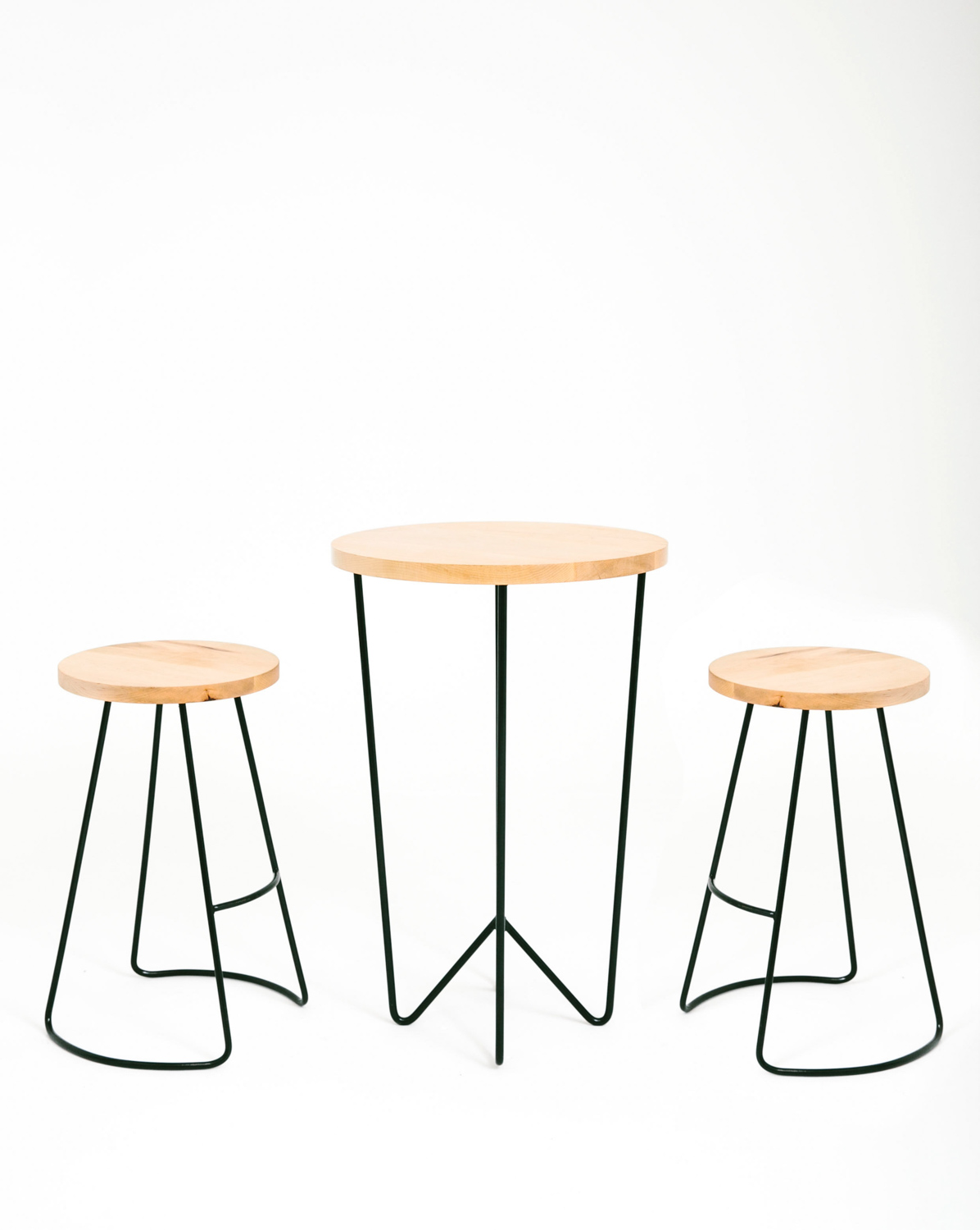 Yeah! Highboy w/ Round Top Barstools