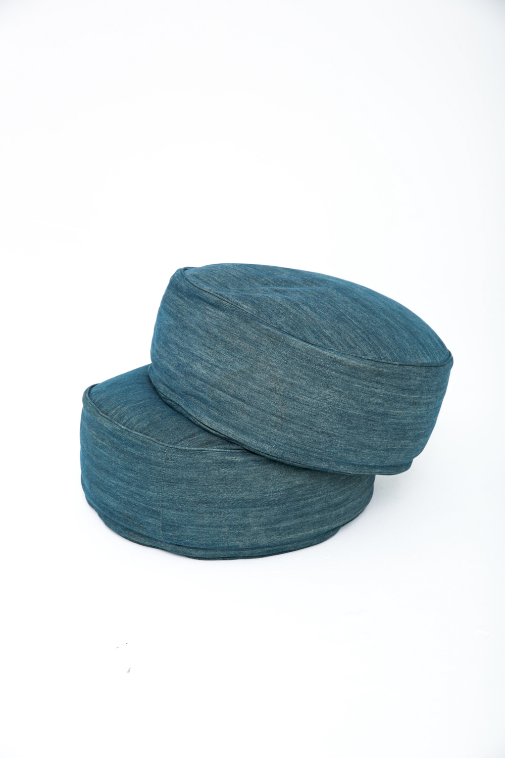 Denim Pouf