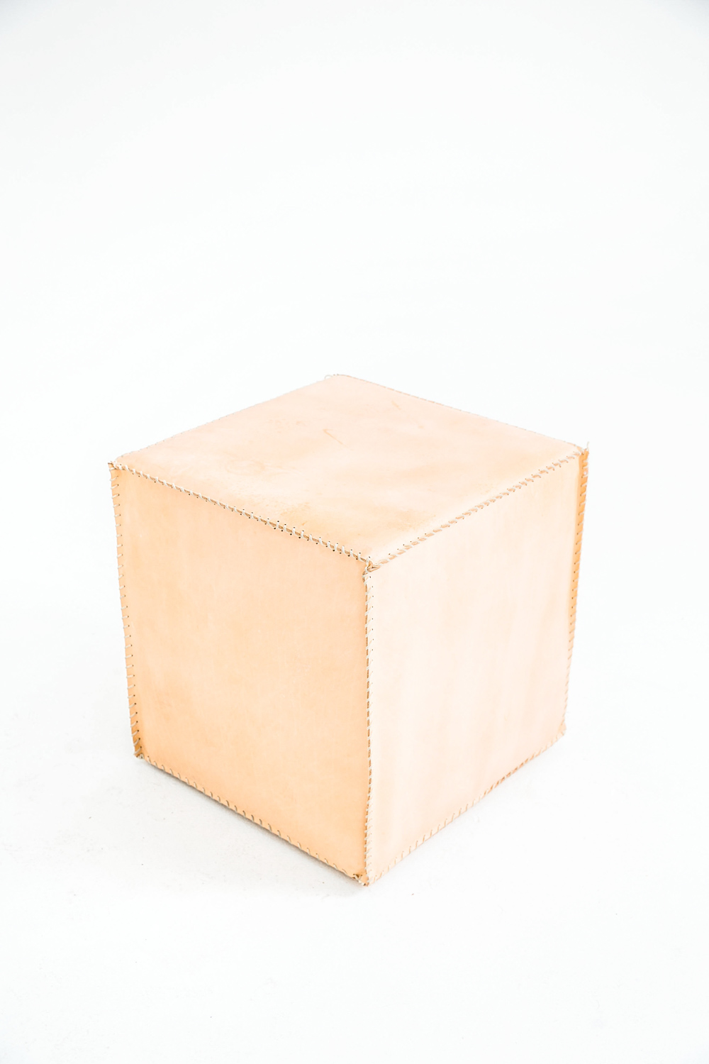 Leather Cube