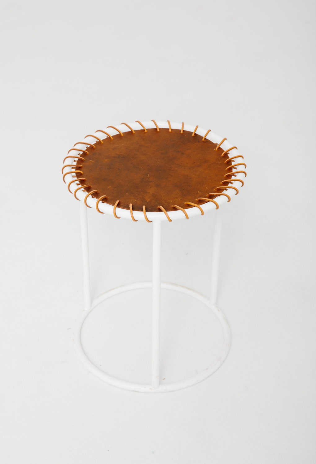 Leather Stool