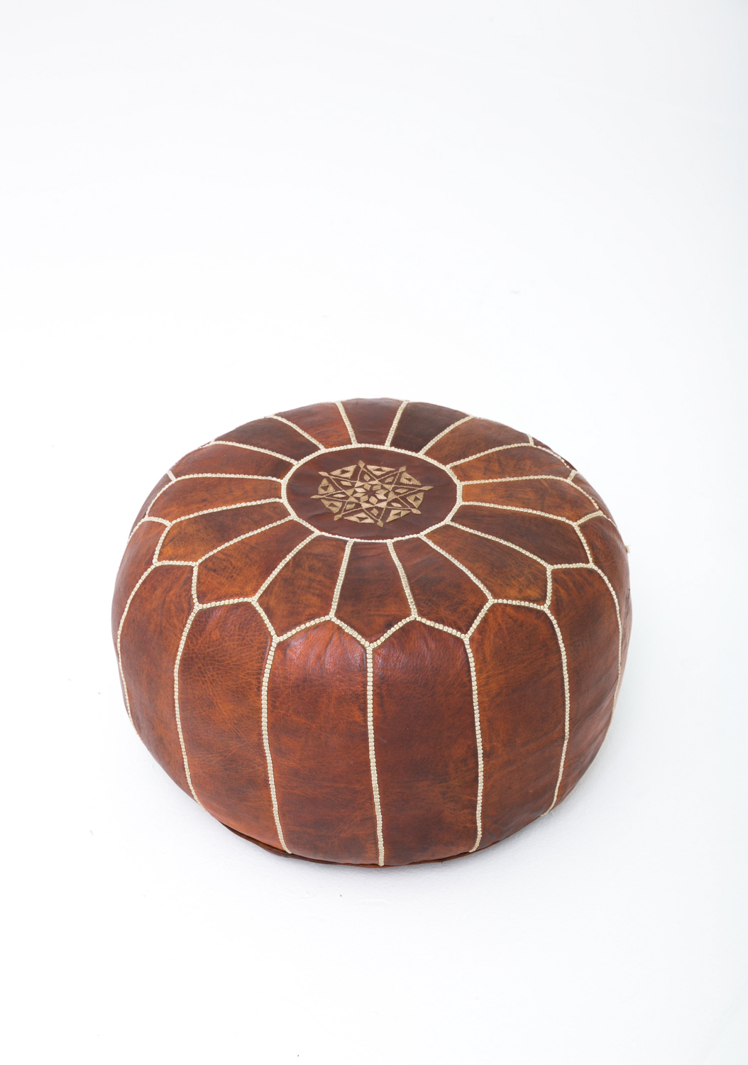 Brown Pouf