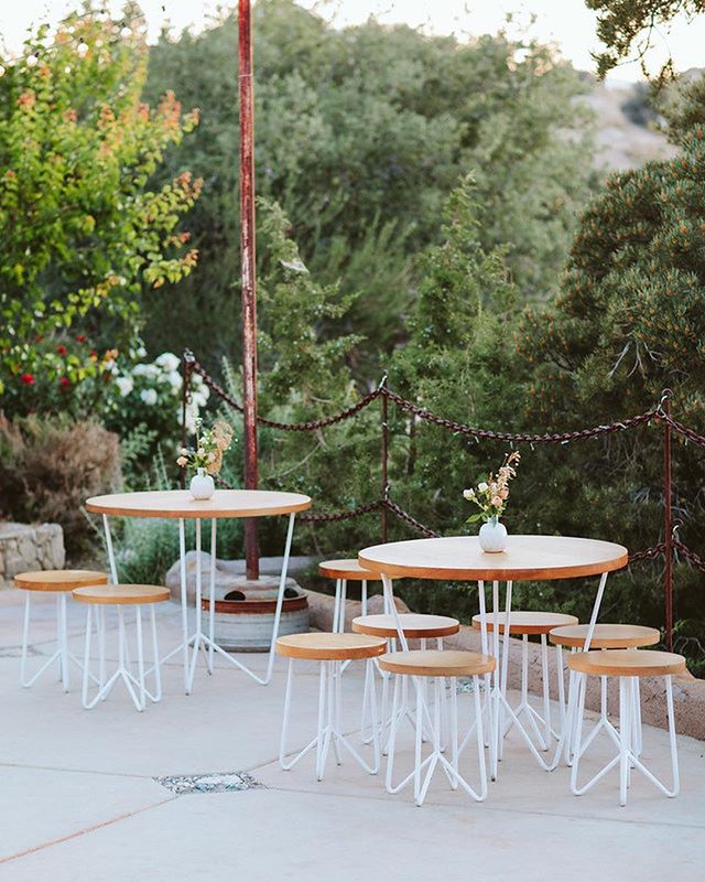 Another shot from the stunning @bashplease wedding featured in @martha_weddings. The cafe set in white (swipe left to see them in sage, turquoise, light blue and steel) - Planning + Design | Bash Please @bashplease
Photography | Paige Jones @paigejon