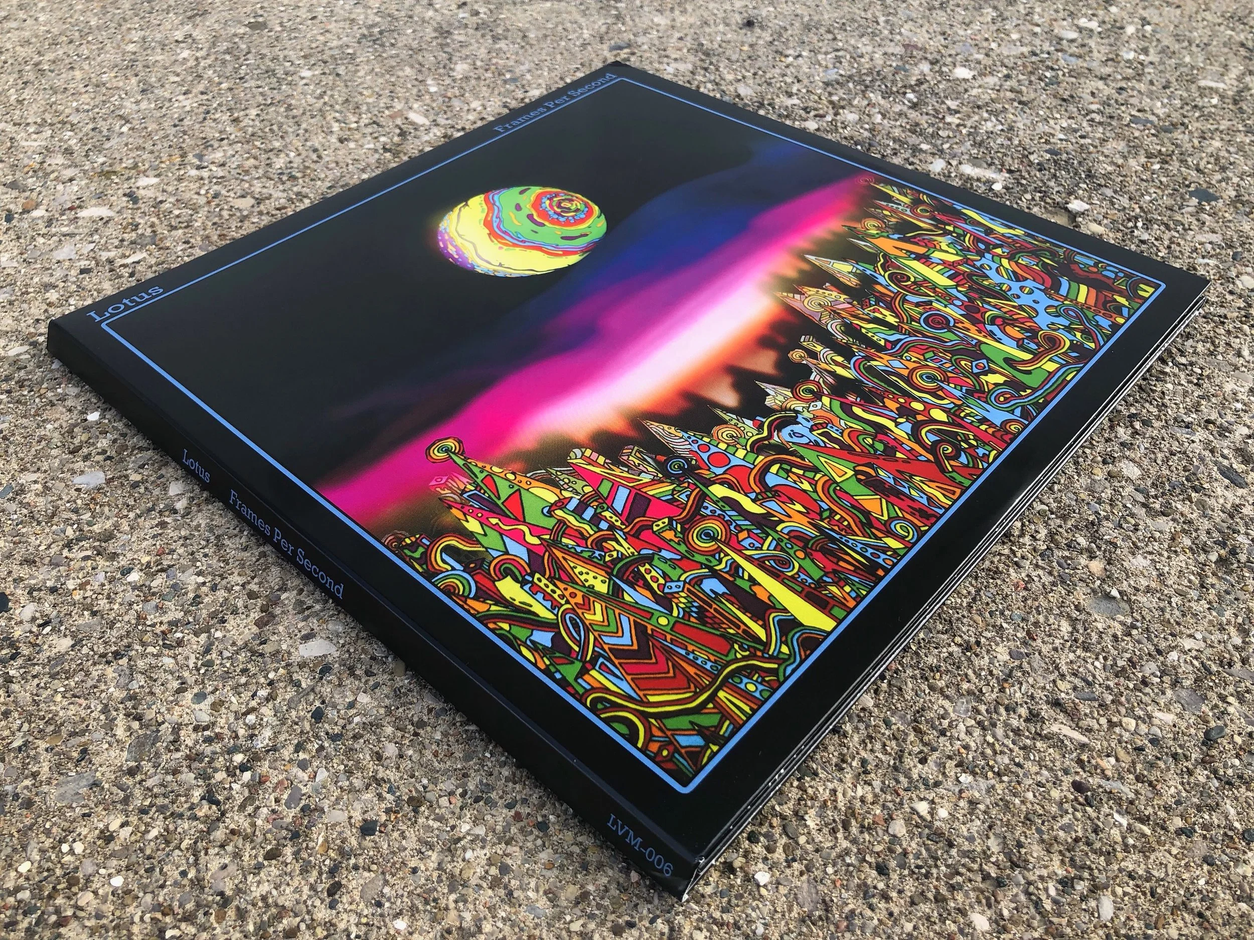"Frames Per Second" by Lotus, original album artwork