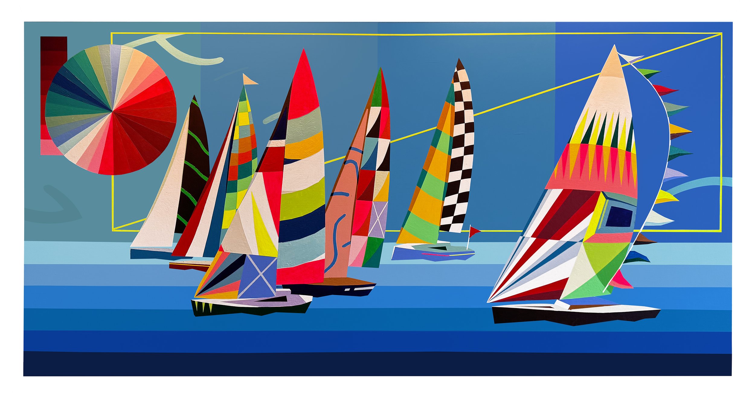 Untitled Painting for DOX Grillhouse (St Clair Shores, MI) 2024