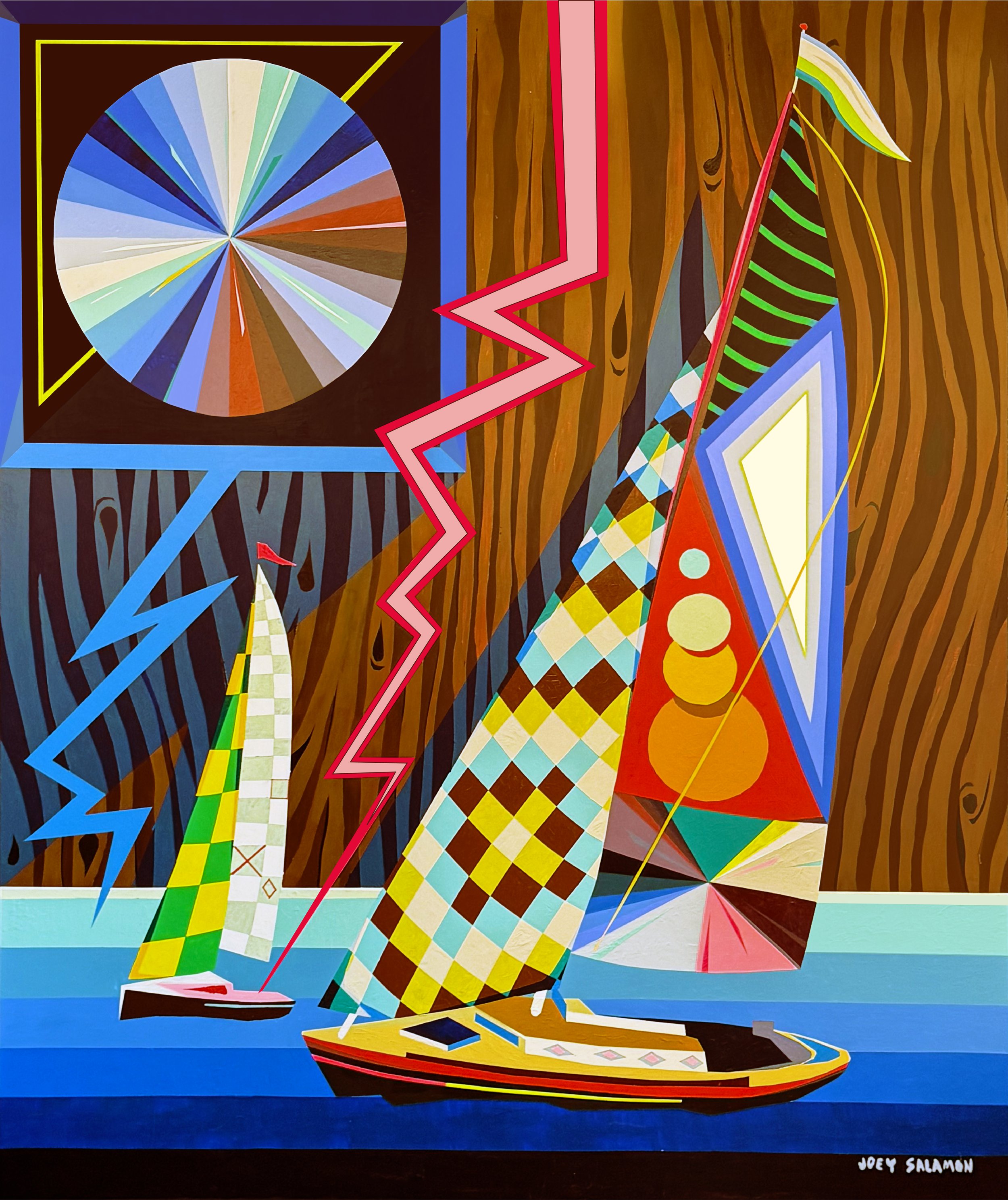 Untitled Painting for DOX Grillhouse (St Clair Shores, MI) 2024