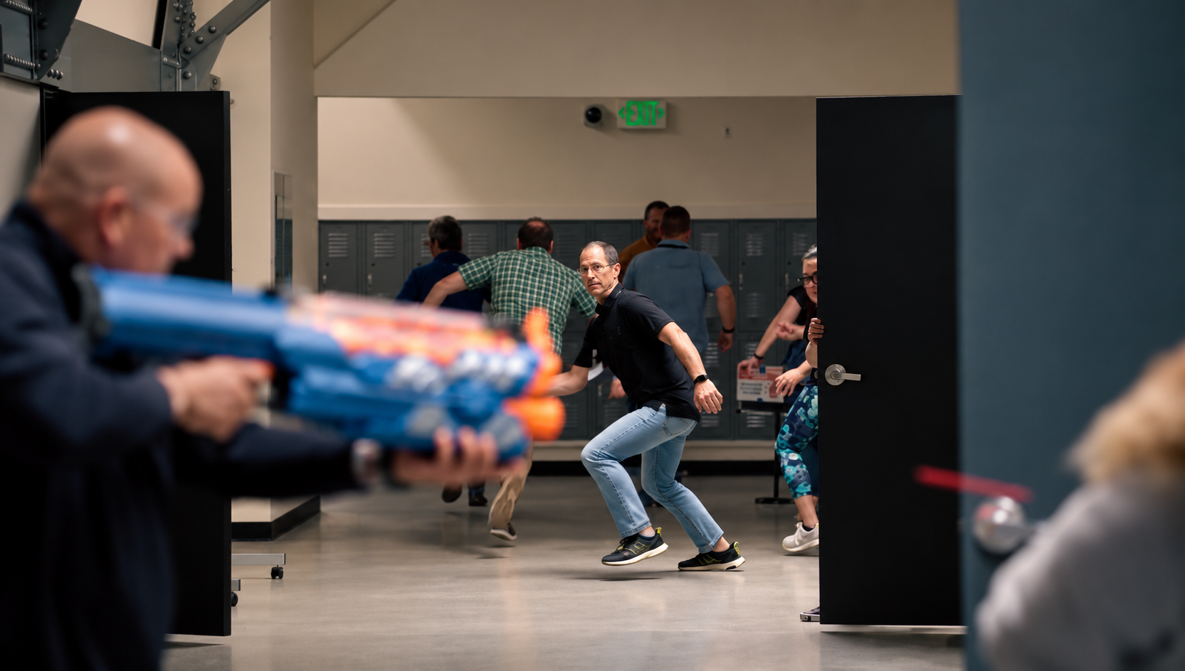 Cinematic Nerf Drill in the Hallway.png