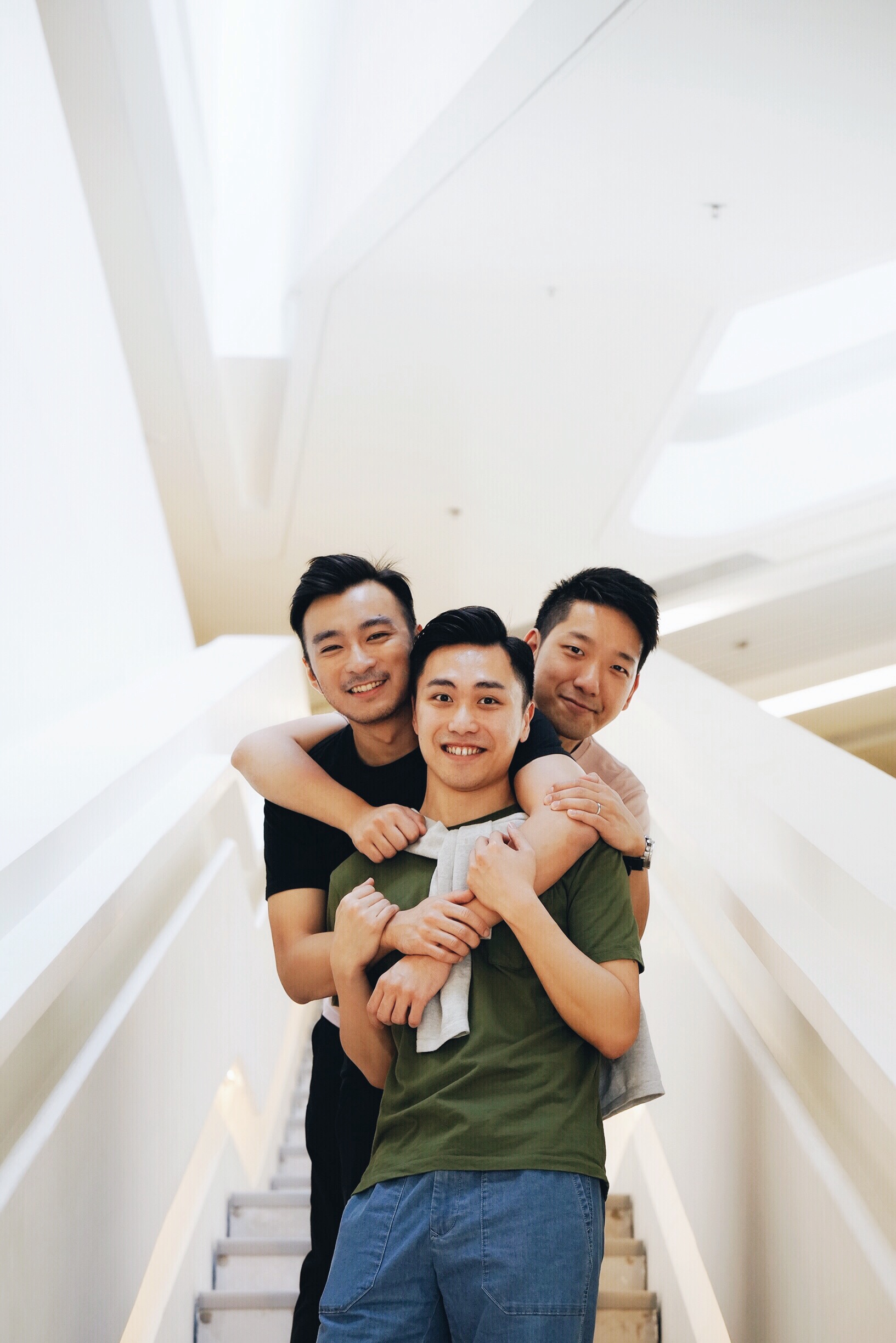 Fun Fact: Andy (rightl; @siuandyfish), Ah Ching (middle; @hochinglish) and I have the same height. Photo Credit: @hellotheworlds