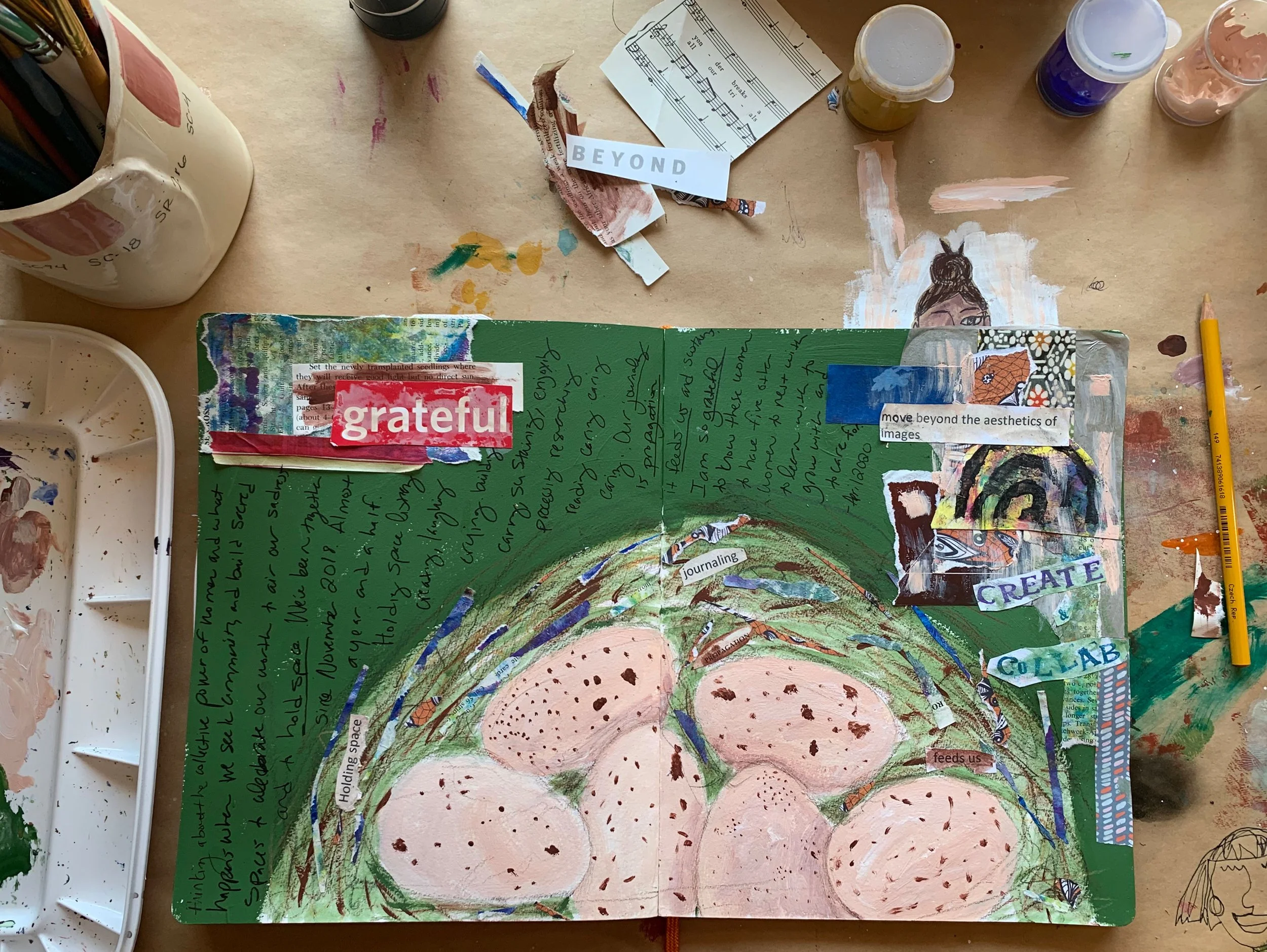 create collab journaling