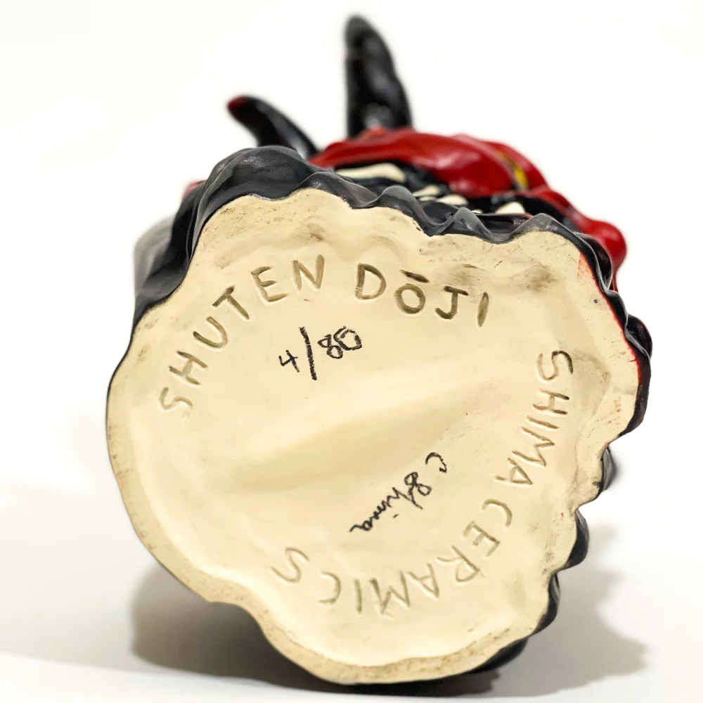 Shuten Doji Demon Mug - Black — Shima Ceramics