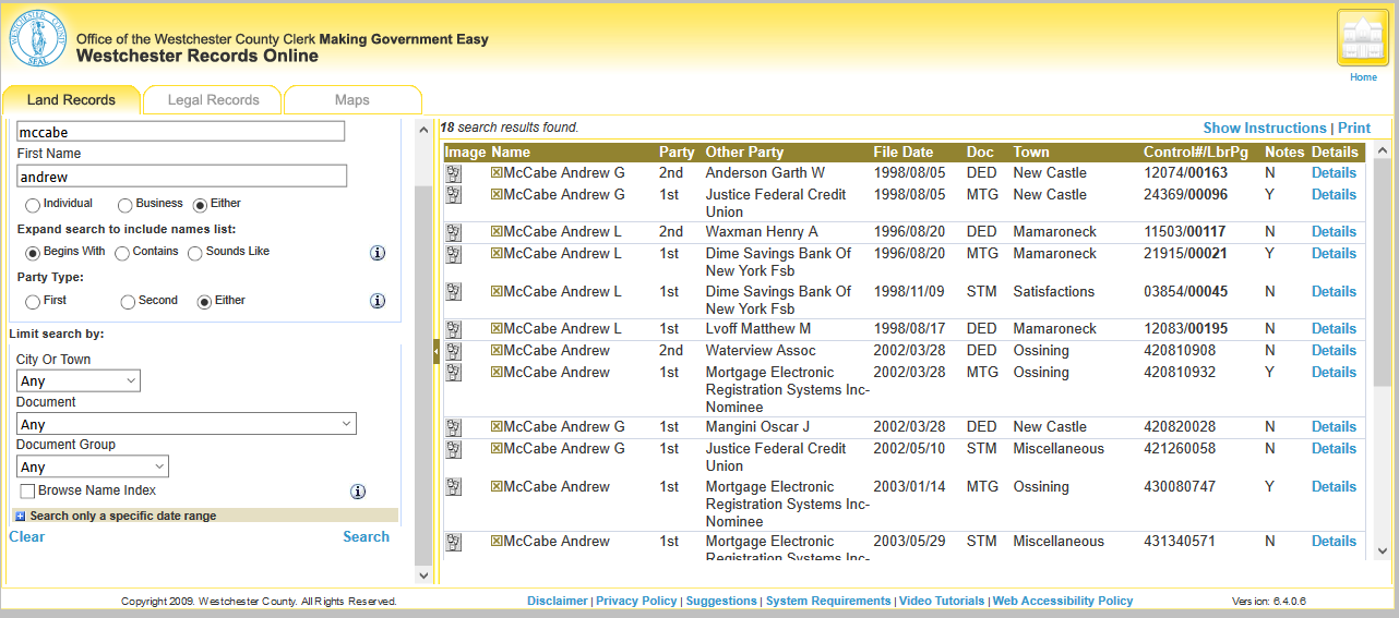 Andrew McCabe 1998 Chappaqua property purchase.png