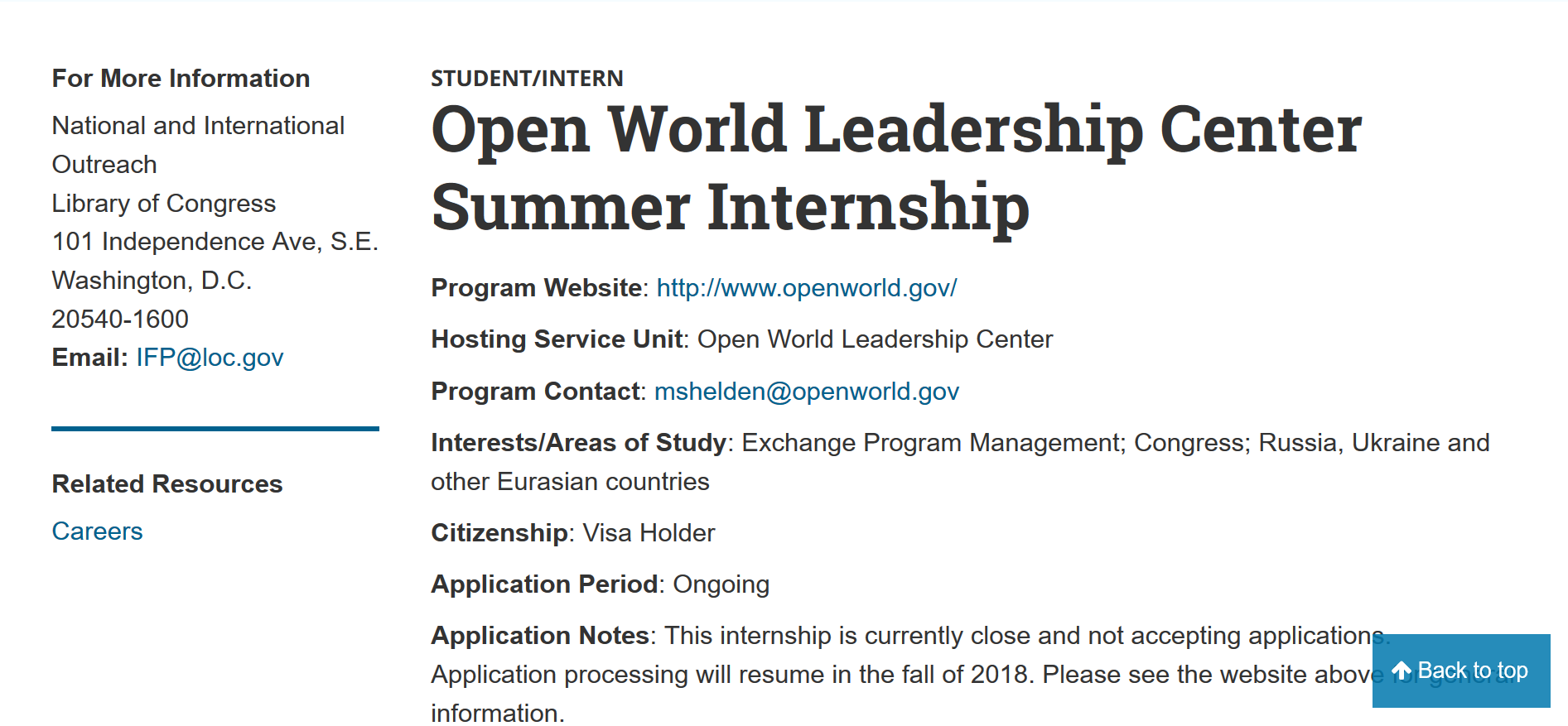 Open World Summer Internship.png