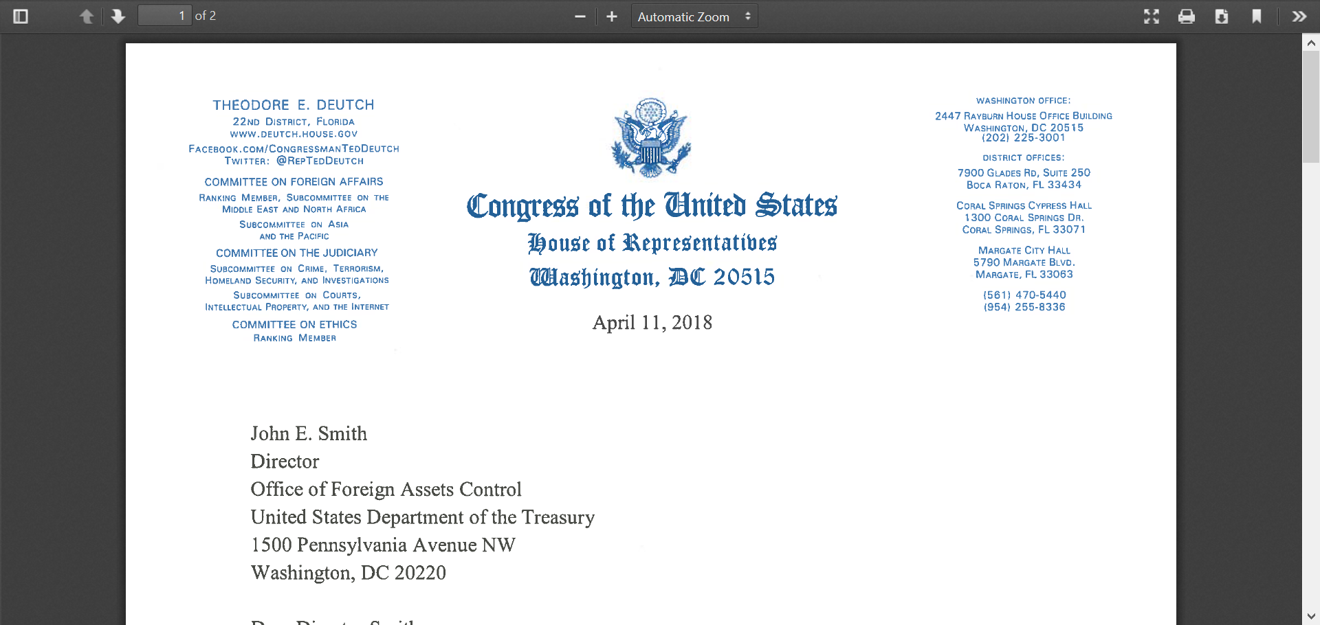 Letter Cong Deutch April 11 2018.png
