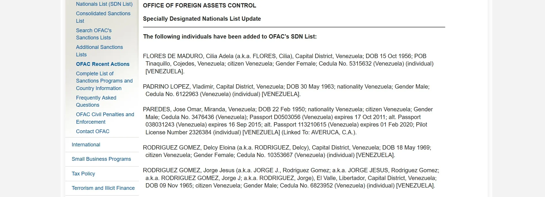 Rodriguez+Treas+sanctions+list.jpg
