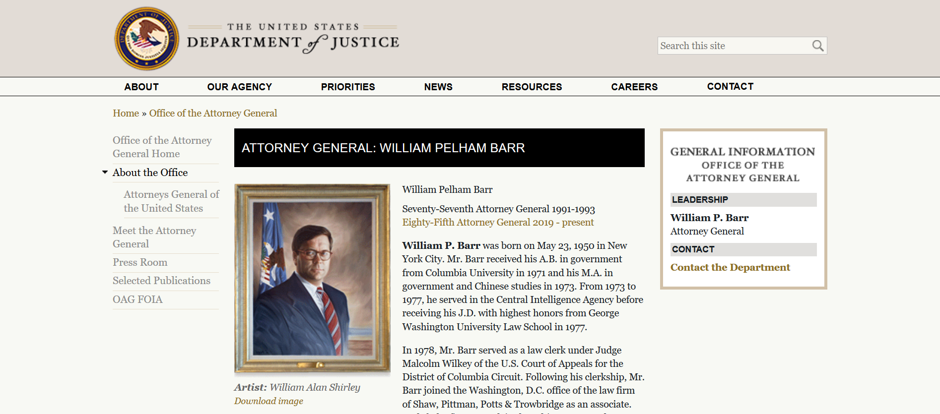 Barr DOJ press release second appt.png