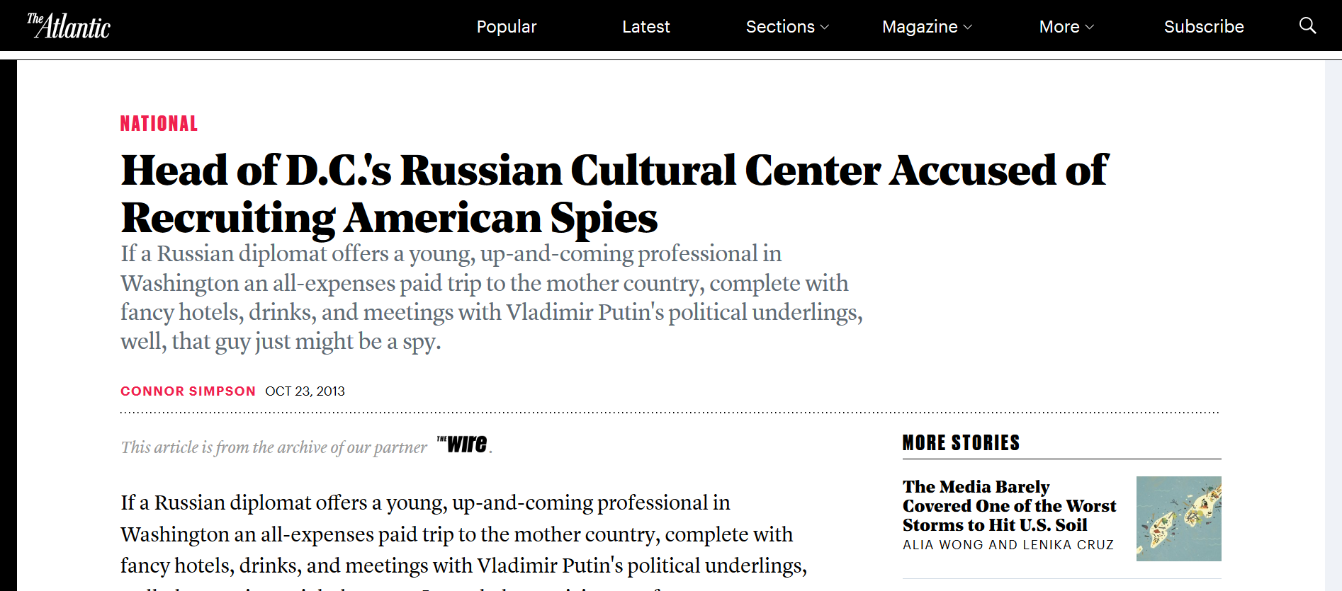 Student spies Oct 23rd 2013 Atlantic.png