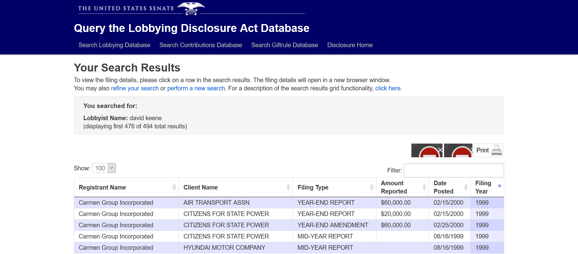 Keene lobbyist record data base.png