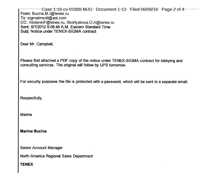 Buzina two page email chain Tenex.png