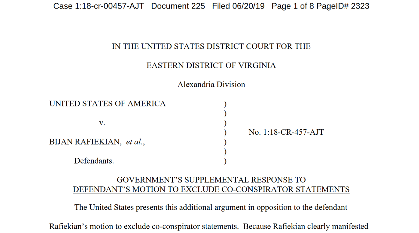 Flynn will not testify if this motion is approved filed June 20th.png