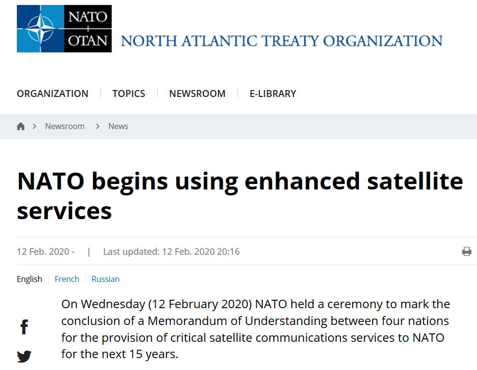 NATO satellite services Feb 12th 2020 story image.png